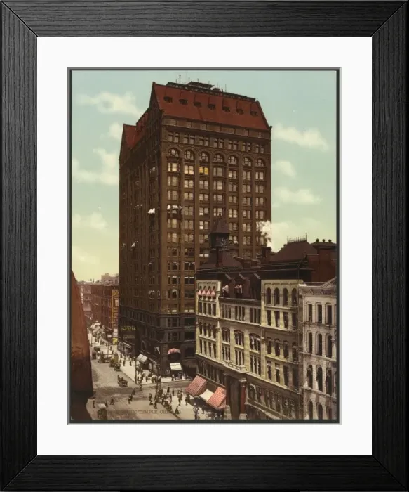 Framed Print : Masonic Temple, Chicago Framed Print : Masonic Temple, Chicago