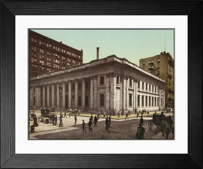 Framed Print : Illinois Trust and Savings Bank, Chicago Framed Print : Illinois Trust and Savings Bank, Chicago