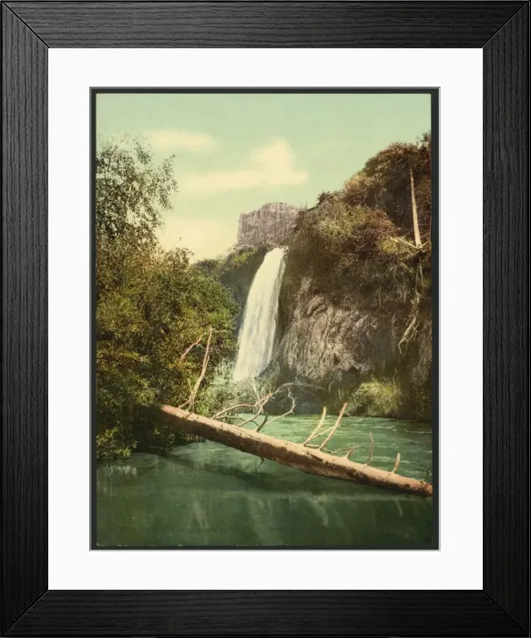 Framed Print : Spearfish Falls, South Dakota Framed Print : Spearfish Falls, South Dakota