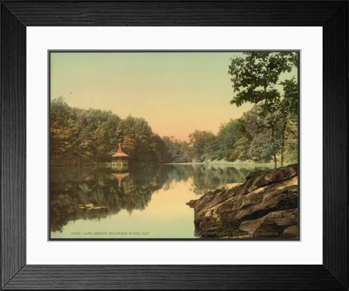 Framed Print : Lake Lenape, Delaware Water Gap Framed Print : Lake Lenape, Delaware Water Gap
