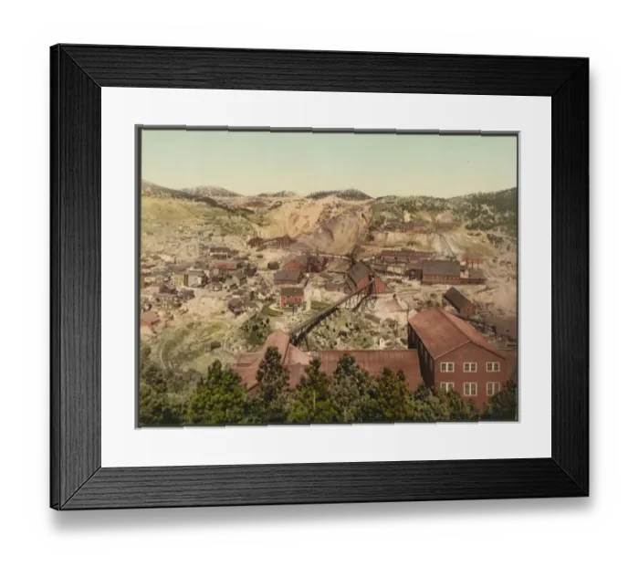Framed Print : Homestake Mine, South Dakota Framed Print : Homestake Mine, South Dakota