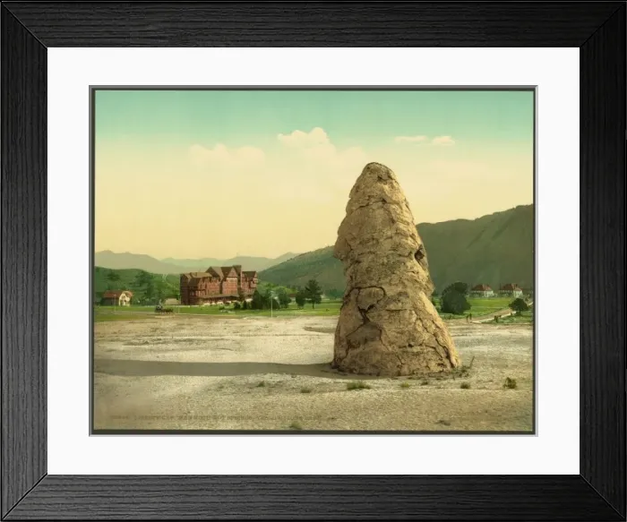 Framed Print : Liberty Cap, Mammoth Hot Springs, Yellowstone Park Framed Print : Liberty Cap, Mammoth Hot Springs, Yellowstone Park