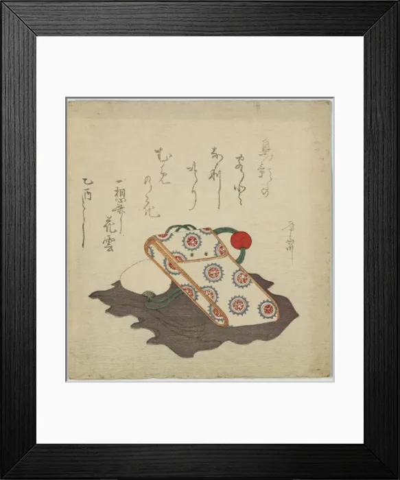 Framed Print : Tobacco pouch Framed Print : Tobacco pouch