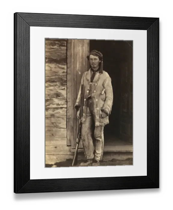 Framed Print : Charles W. Wilson, full-length portrait, standing, facing fr Framed Print : Charles W. Wilson, full-length portrait, standing, facing fr