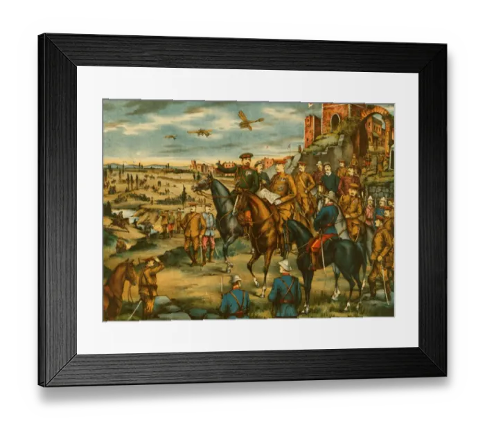 Framed Print : Starting of the head-quarters of the combined army in Siberi Framed Print : Starting of the head-quarters of the combined army in Siberi