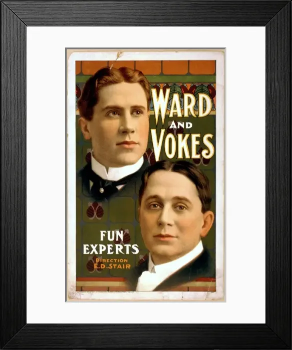 Framed Print : Ward and Vokes fun experts Framed Print : Ward and Vokes fun experts