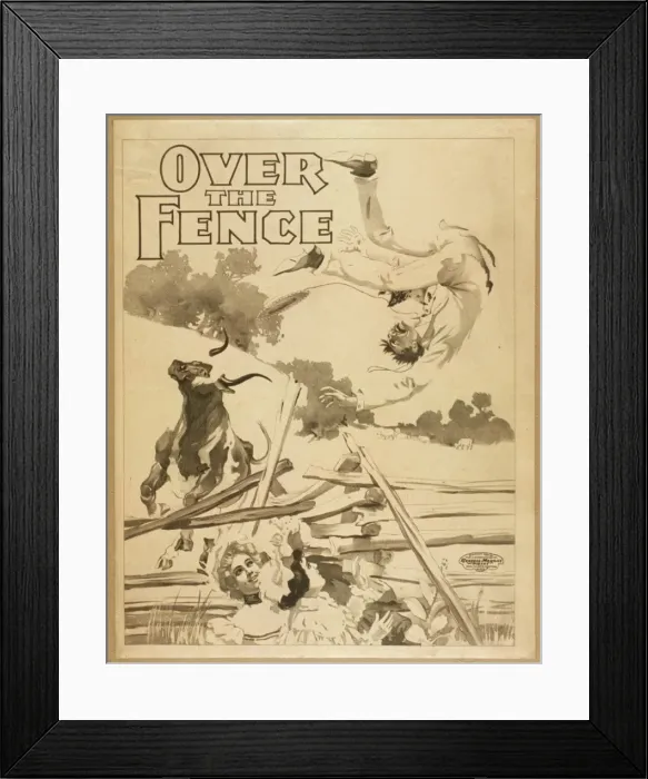 Framed Print : Over the fence Framed Print : Over the fence
