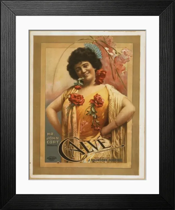 Framed Print : Mr. John Cort presents Calv Framed Print : Mr. John Cort presents Calv