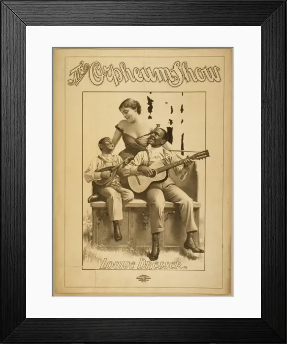 Framed Print : The Orpheum Show