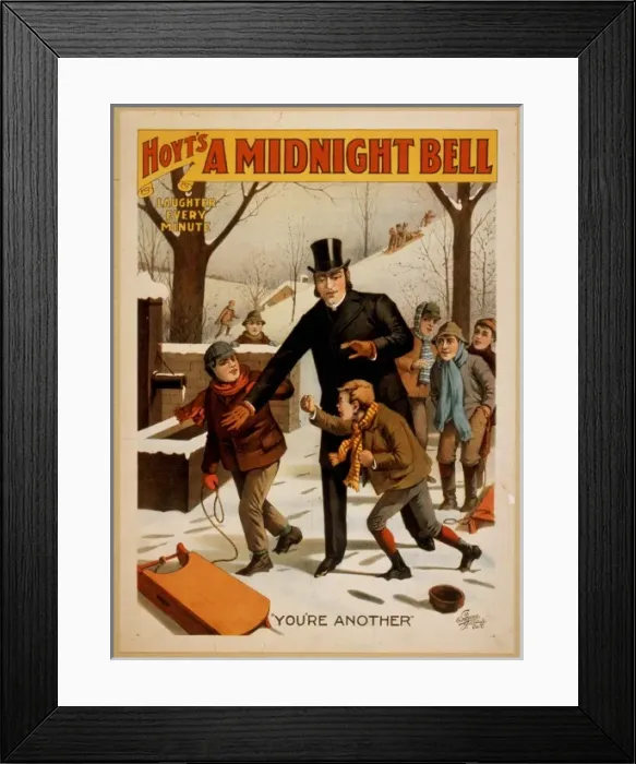 Framed Print : Hoyts A midnight bell laughter every minute Framed Print : Hoyts A midnight bell laughter every minute