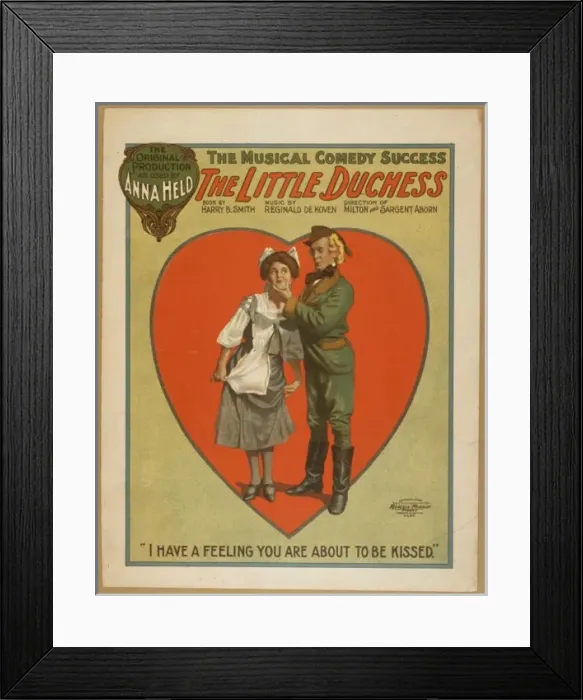 Framed Print : The little duchess the musical comedy success Framed Print : The little duchess the musical comedy success