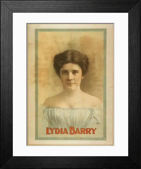 Framed Print : Lydia Barry Framed Print : Lydia Barry
