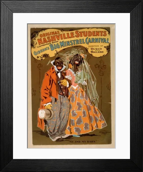 Framed Print : Original Nashville Students combined with Gideons Big Minst Framed Print : Original Nashville Students combined with Gideons Big Minst