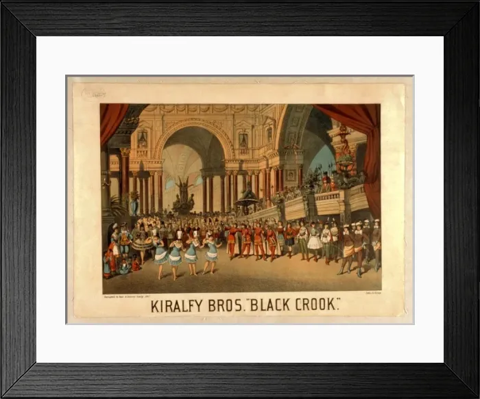 Framed Print : Kiralfy Bros Black crook Kiralfy Bros Black crook Framed Print : Kiralfy Bros Black crook Kiralfy Bros Black crook