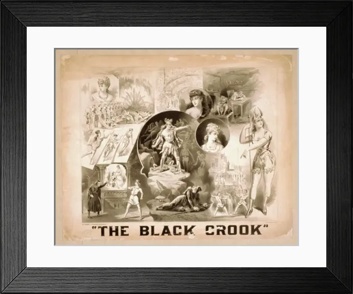 Framed Print : The black crook Framed Print : The black crook