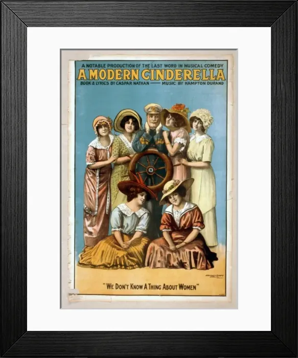 Framed Print : A modern Cinderella a notable production of the last word in Framed Print : A modern Cinderella a notable production of the last word in