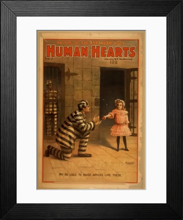 Framed Print : Human hearts an idyl of the Arkansaw hills Framed Print : Human hearts an idyl of the Arkansaw hills