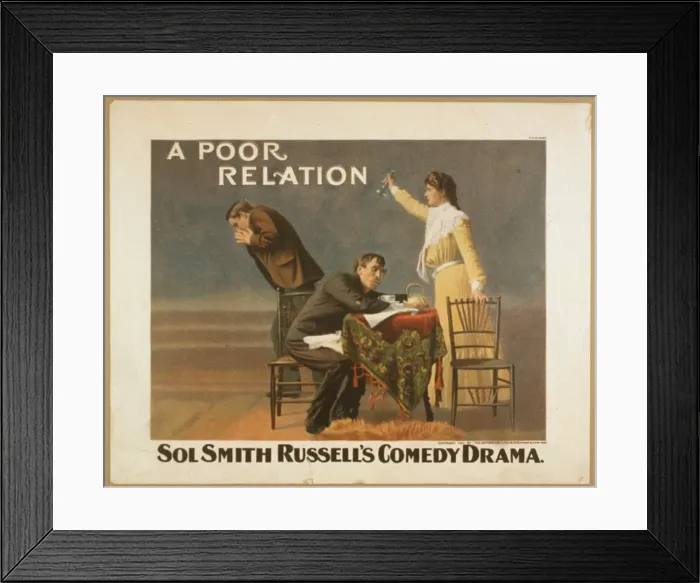 Framed Print : A poor relation Framed Print : A poor relation