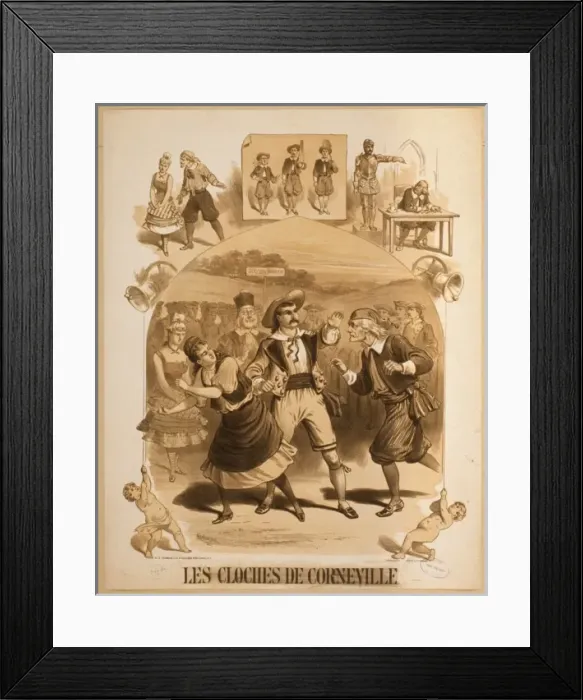 Framed Print : Les cloches de Corneville Framed Print : Les cloches de Corneville