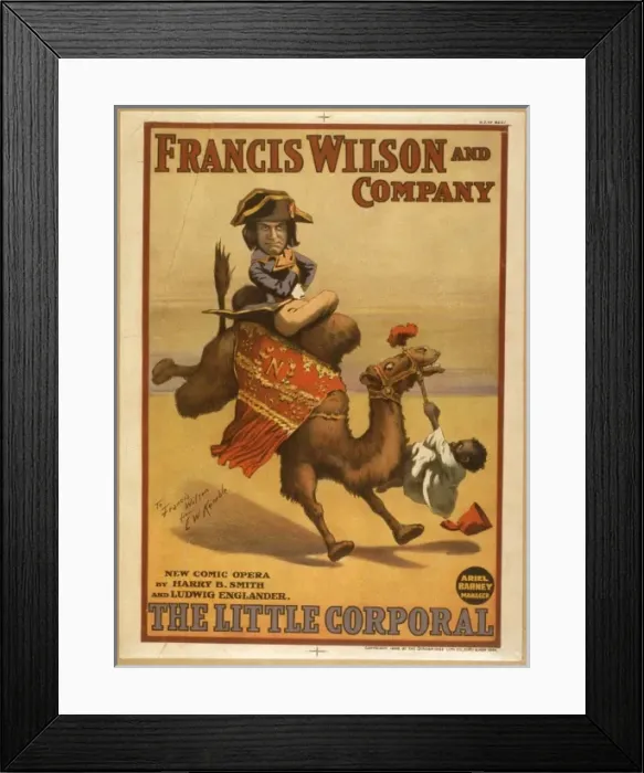 Framed Print : The little Corporal new comic opera by Harry B. Smith and Lu Framed Print : The little Corporal new comic opera by Harry B. Smith and Lu
