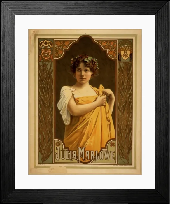 Framed Print : Julia Marlowe Framed Print : Julia Marlowe
