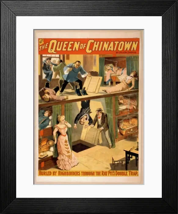Framed Print : The queen of Chinatown by Joseph Jarrow Framed Print : The queen of Chinatown by Joseph Jarrow