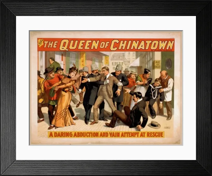 Framed Print : The queen of Chinatown by Joseph Jarrow Framed Print : The queen of Chinatown by Joseph Jarrow