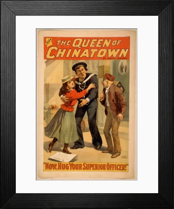 Framed Print : The queen of Chinatown by Joseph Jarrow Framed Print : The queen of Chinatown by Joseph Jarrow