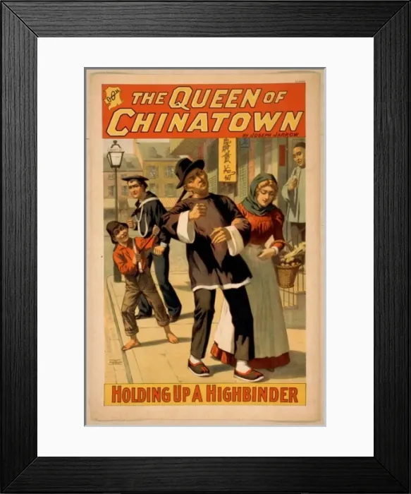 Framed Print : The queen of Chinatown by Joseph Jarrow Framed Print : The queen of Chinatown by Joseph Jarrow