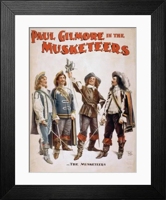 Framed Print : Paul Gilmore in The musketeers Framed Print : Paul Gilmore in The musketeers