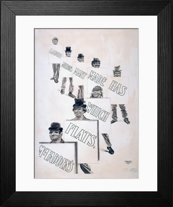 Framed Print : McFaddens Flats, which has made many millions laugh Framed Print : McFaddens Flats, which has made many millions laugh