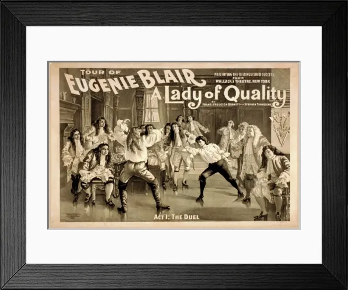 Framed Print : Tour of Eugenie Blair, A lady of quality by Francis Hodgson Framed Print : Tour of Eugenie Blair, A lady of quality by Francis Hodgson