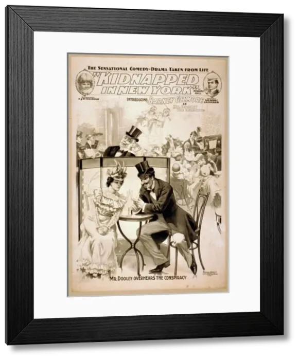 Framed Print : The sensational comedy-drama taken from life, Kidnapped in N Framed Print : The sensational comedy-drama taken from life, Kidnapped in N