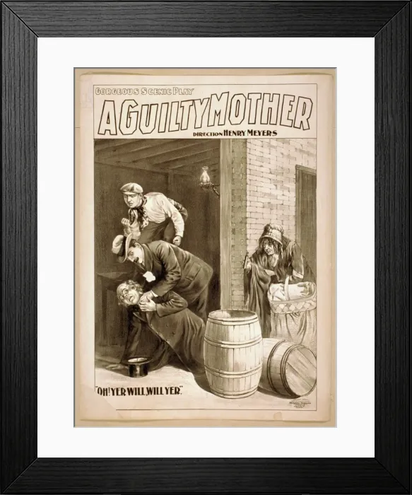 Framed Print : Gorgeous, scenic play, A guilty mother Framed Print : Gorgeous, scenic play, A guilty mother