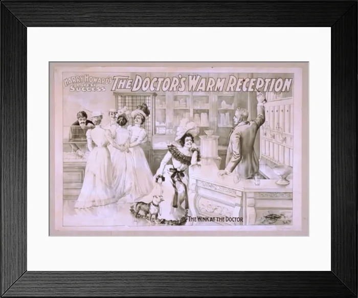 Framed Print : Harry Howards latest success The doctors warm reception Framed Print : Harry Howards latest success The doctors warm reception