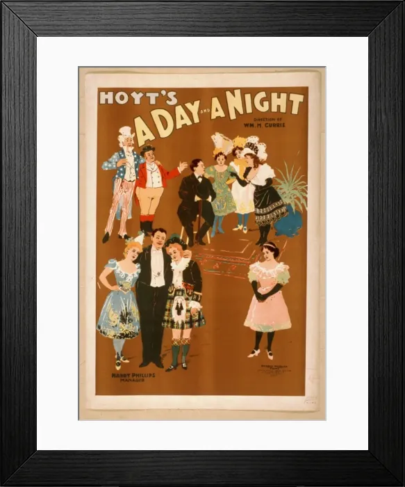 Framed Print : Hoyts A day and a night Framed Print : Hoyts A day and a night