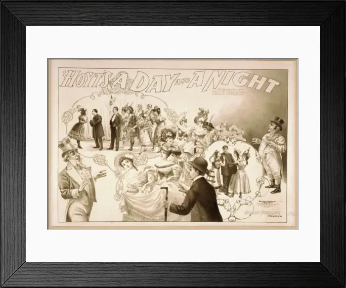 Framed Print : Hoyts A day and a night
