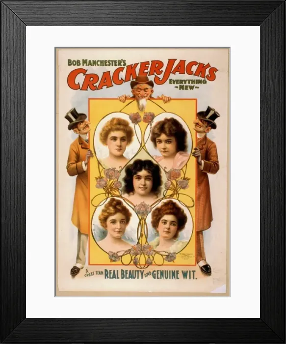 Framed Print : Bob Manchesters Cracker Jacks everything new Framed Print : Bob Manchesters Cracker Jacks everything new