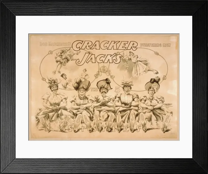 Framed Print : Bob Manchesters Cracker Jacks everything new Framed Print : Bob Manchesters Cracker Jacks everything new