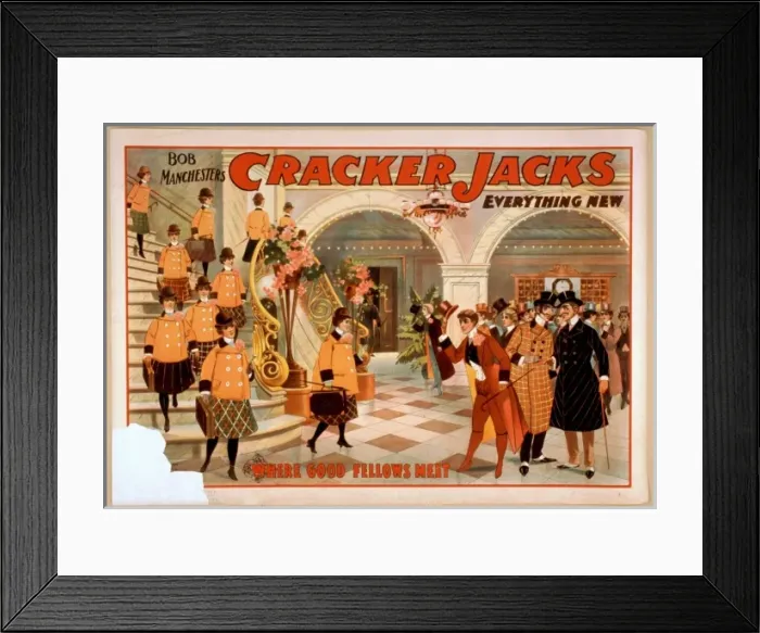 Framed Print : Bob Manchesters Cracker Jacks everything new Framed Print : Bob Manchesters Cracker Jacks everything new