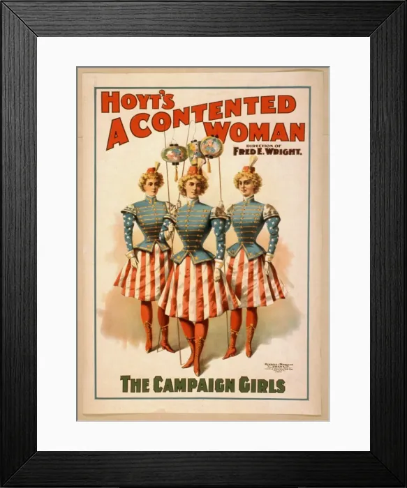 Framed Print : Hoyts A contented woman Framed Print : Hoyts A contented woman