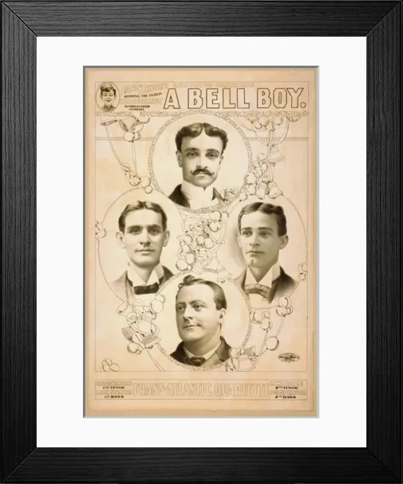 Framed Print : Earl & Jenschs humorous banterers handing the public, Will Framed Print : Earl & Jenschs humorous banterers handing the public, Will