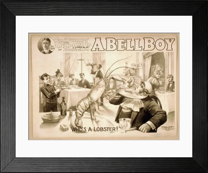 Framed Print : Will F. Phillips complicated farcical extravaganza, A bell Framed Print : Will F. Phillips complicated farcical extravaganza, A bell
