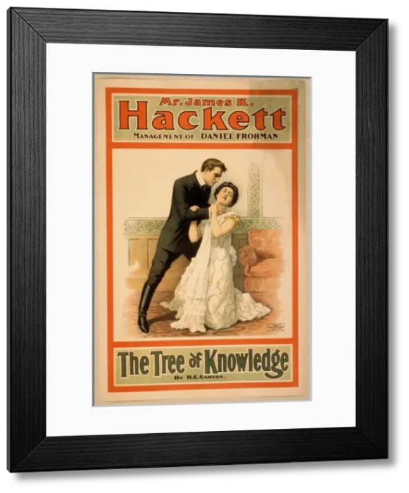 Framed Print : Mr. James K. Hackett. The tree of knowledge by RC Carton Framed Print : Mr. James K. Hackett. The tree of knowledge by RC Carton