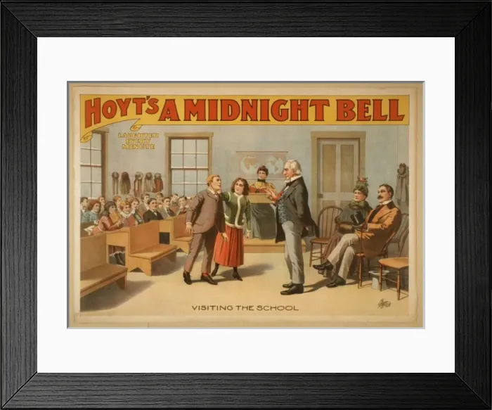 Framed Print : Hoyts A midnight bell laughter every minute Framed Print : Hoyts A midnight bell laughter every minute