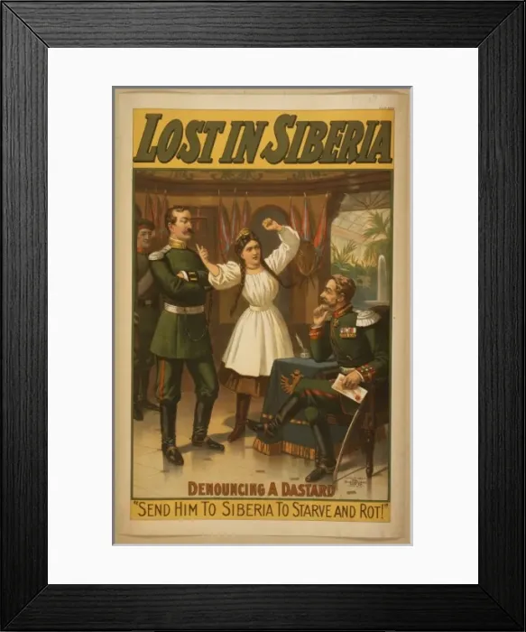 Framed Print : Lost in Siberia Framed Print : Lost in Siberia