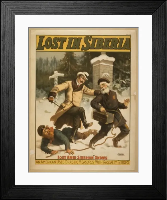 Framed Print : Lost in Siberia Framed Print : Lost in Siberia