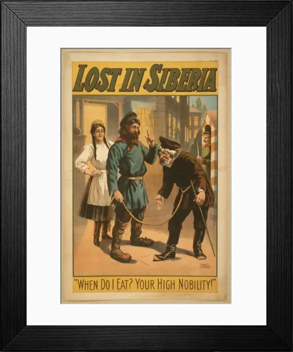 Framed Print : Lost in Siberia Framed Print : Lost in Siberia