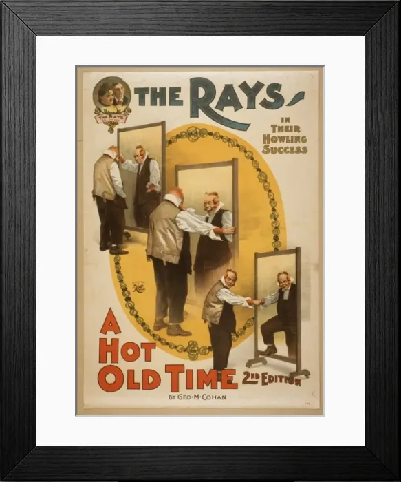 Framed Print : The Rays in their howling success, A hot old time, 2nd editi Framed Print : The Rays in their howling success, A hot old time, 2nd editi