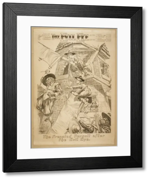 Framed Print : Chas. H. Yales fantastic spectacle, The evil eye, or The ma Framed Print : Chas. H. Yales fantastic spectacle, The evil eye, or The ma